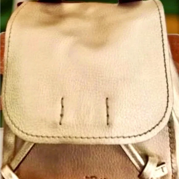 Coach Gold Convertible Backpack Crossbody - Picture 2 of 9